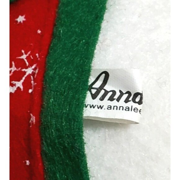 Annalee White Christmas Elephant Snowflake Hat Saddle Gift Basket 8” Retired 07 - Picture 11 of 15